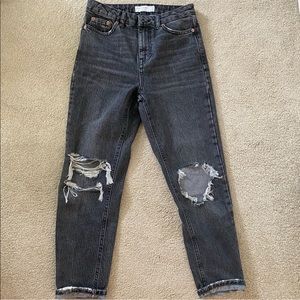 Topshop mom jeans